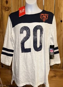 Ultra Game NFL Women's Super Soft Raglan Vintage Baseball T-Shirt Chicago Bears - Picture 1 of 11