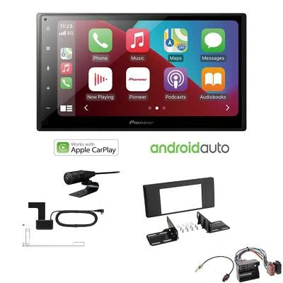 Pioneer Autoradio Apple CarPlay Bluetooth für BMW X5 2000-2006 schwarz - Bild 1 von 4