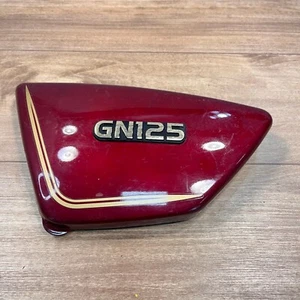 SUZUKI GN125 GN-125 / OEM LEFT SIDE COVER PANEL - Picture 1 of 5