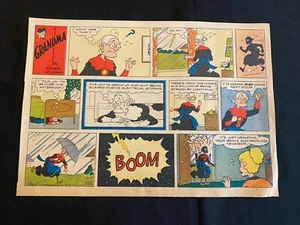 #H04 Oma von Charles Kuhn Konvolut 11 Sonntag halbseitige Comicstrips 1964 - Bild 1 von 11