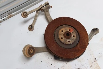 2011-2018 AUDI A8 QUATTRO FRONT RIGHT SPINDLE KNUCKLE WHEEL HUB CONTROL ARMS OEM - Image 1 of 4