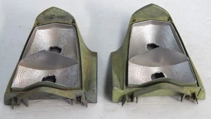 HOLDEN STATESMAN HJ HX HZ ALLOY REAR BRAKE TAIL LIGHT HOUSINGS LH + RH PAIR NOS - Picture 1 of 2