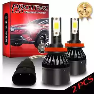 HB5 9007 Headlights LED Bulbs Car & Truck Halogen Replacement 6000K Xenon White - Picture 1 of 12