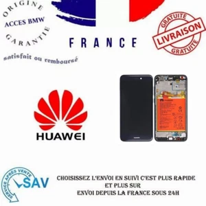Original Ecran LCD Avec Chassis et Batterie Bleu Pour Huawei P8 Lite 2017 - Imagen 1 de 1
