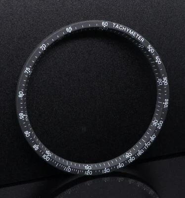 1990s Breitling Chronomat Chronograph Black Under Glass Tachymeter ring   - Image 1 of 3