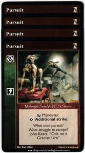 Pursuit x4 Keepers of Tradition variant 2 of 2 V:TES VTES Vampire CCG - Picture 1 of 1