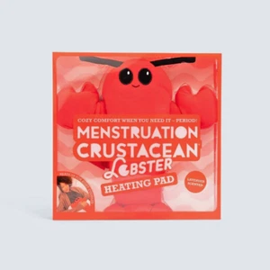 Meme Menstruation Crustacean Lobster Lavender Scented 14" Heating Pad - Picture 1 of 2