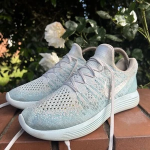 Women's NIKE 'Lunarepic Low Flyknit 2' Size US 8, UK 5.5 EU 39 - Glacier Blue - Foto 1 di 10