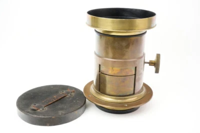 Important et rare objectif RODENSTOCK type Petzval. 380mm de focale - Photo 1/4