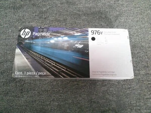 L0R08A NEW Genuine HP 976y Extra High Yield Black Ink Cartridge 05/2027 - Photo 1/1