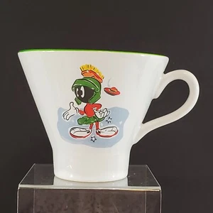 1999 Marvin the Martian Coffee Mug Cup Warner Bros Studio Store Cartoon Alien - Picture 1 of 8