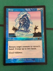 MTG Magic the Gathering - FOIL Snap SP Urza's Legacy - Picture 1 of 1