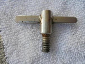 (1) VINTAGE 1970's SLINGERLAND WS-23 WING SCREW FLAT BASE CYMBAL STAND-GOOD! - Picture 1 of 1