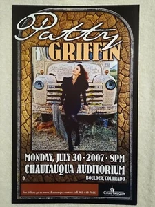 18.5" Patty Griffin 2007 Concert Poster Boulder CO - Picture 1 of 1