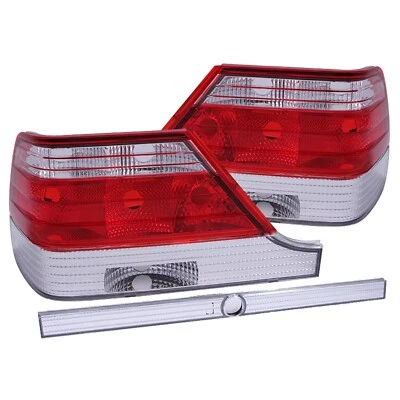 Luces traseras ANZO rojas/claras para Mercedes Benz Clase S W140 1997-1999 Foto 1 de 2