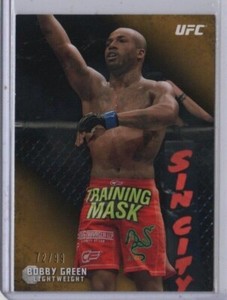 BOBBY GREEN 2015 Topps UFC Knockout GOLD 37/99