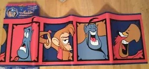 Disney Aladdin Wall Border Pre-Pasted 5 Yd Roll Lot #6A - Picture 1 of 2