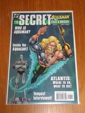 AQUAMAN SECRET FILES & ORIGINS #1 DC COMICS DECEMBER 1998