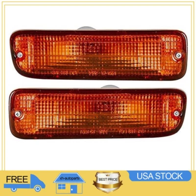 Conjunto de luces intermitentes par delantero 2x - TYC para Toyota Tacoma 1995-1997 (4x4) Foto 1 de 4