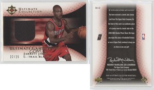2005-06 Ultimate Collection Game Jersey Gold /25 Jarrett Jack #UJ-JJ Rookie RC
