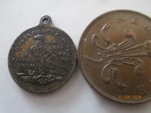 USA TOKEN MEDAILLON DATIERT 1923 IMITIEREN 1/4 EAGLE MÜNZE GERMAN MADE - Bild 1 von 9