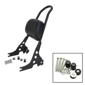 Backrest Sissy Bar Durable Motor Detachable Fits For Harley Sportster XL883 1200 - Picture 1 of 18