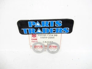 Juego de 2 arandelas de tapón de drenaje Kawasaki genuinas de 20 mm KG700 KG750 KG1000 KG1100 NUEVO DE STOCK - Imagen 1 de 1