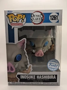Funko Pop! Demon Slayer Inosuke Hashibira #1261 Special Edition Brand New - Picture 1 of 3