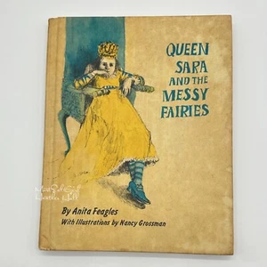 Queen Sara and the Messy Fairies by Anita Feagles 1968 Vtg Hardcover Young Scott - Picture 1 of 9