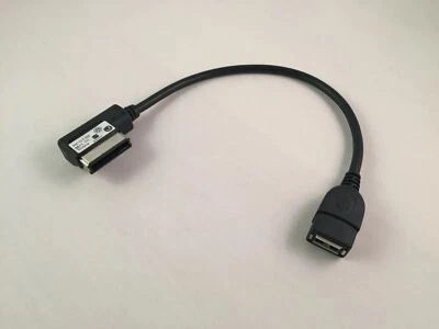 Original VW Audi Skoda Seat Interface cable Media USB MP3 5N0035558 AMP 1511 - Imagen 1 de 4