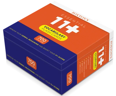 Foxton's 700 Eleven Plus 11 Plus Vocabulary Flash Cards with Synonyms & Antonyms