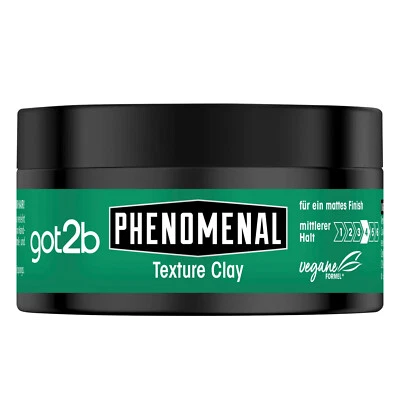 100ml Schwarzkopf got2b phenomenal Mann O Mann Texture Clay Matt Effekt Finish - Bild 1 von 2