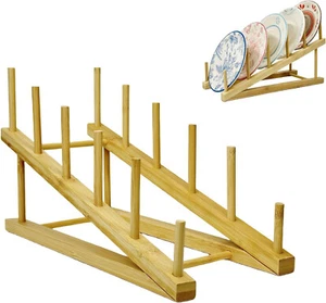 Bambus Ständer zum Präsentieren & Organisieren, 5 Ebenen, Mehrzweck Präsentationsständer - Bild 1 von 6