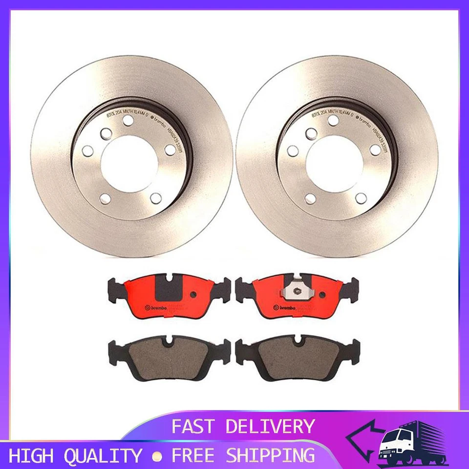 Pastillas de freno delanteras rotores de freno para BMW 318ti 1997 1996 1995 Foto 1 de 1