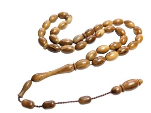 Cuentas de oración turcas Kokka Tasbih Tesbih nuez de preocupación cuentas Subha - Imagen 1 de 11