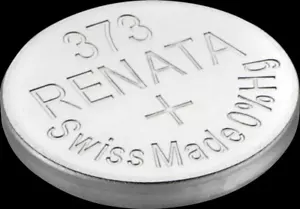 1x Renata 373, SR916SW SR68 V373 Knopfzelle Silberoxid D364 Batterie AS - Bild 1 von 1