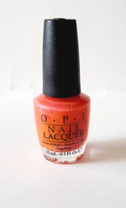 OPI Nail Polish Lacquer ~Hot & Spicy NL H43~ Orange Shade 0.5 oz - Picture 1 of 2