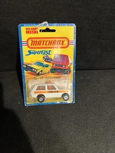 MATCHBOX LESNEY SUPERFAST #20 POLICE ROLL PATROL, ORANGE DOME - Picture 1 of 2