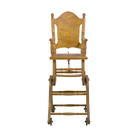 Vintage Convertible Children's Rocking Chair to High Chair & Stroller Cover