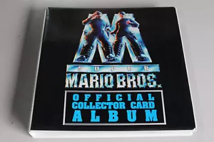 1993 Super Mario Bros The Movie Full Trading Card Set + Album Dynamic 102/100 - Picture 1 of 8