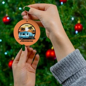 Camper Christmas Ornament RV - Picture 1 of 4