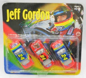 NEW - 1997 Nascar Action Jeff Gordon 24 1/64 Kellogg's Mini-Wheats 3 Car Set - Picture 1 of 2