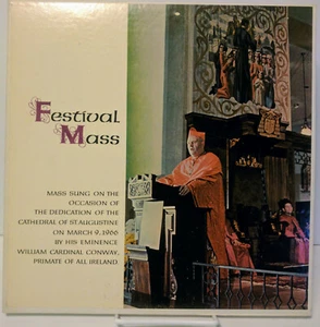 Festival Mass Dedication Of The Cathedral Of St. Augustine RARE Religious LP - Imagen 1 de 9