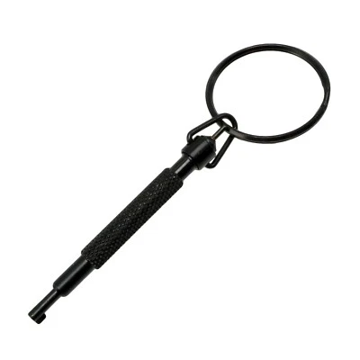 COBRA TUFSKIN Cobra Handcuff Key Rotating Black Stainless Police Quality KEYROTATE Split Ring