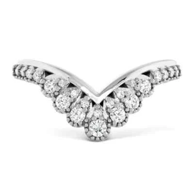 Hearts On Fire 18KW Behati Power Diamond Band HBA75568W-Z65-N - Image 1 of 3