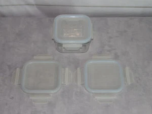 Wellbeing 4-Piece GlassLock Clean & Fresh Airtight Food Storage Containers - Picture 1 of 3