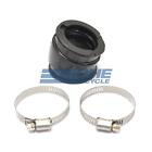 Carburetor Holder Elbow Rubber Manifold Adapter In/Out 40/44mm