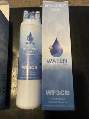 2 Pk Waten WF3CB 469999 Water Filter For Frigidaire Kenmore FREE SHIP - Image 1 of 3