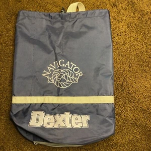 Borsa da golf vintage Dexter navigatore borsa bowling coulisse barca zaino spiaggia - Foto 1 di 13