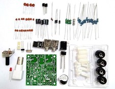 DIY Kit QRP Pixie CW Transmitter-Receiver 7.026 Mhz 40M Ham Radio with Case